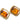 【カナダ輸入】ヴィンテージ サラ・コベントリー アンバー ガラスストーン イヤリング/Vintage SARAH COV. Amber Glass Stones Clip On Earrings