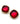 【USA輸入】ヴィンテージ SWAROVSKI レッド ビジュー イヤリング/Vintage SWAROVSKI Red Bijou Clip On Earrings
