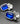 【カナダ輸入】ヴィンテージ PARK LANE ロイヤルブルー ビジュー イヤリング/Vintage PARK LANE Royal Blue Bijou Clip On Earrings