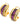 【USA輸入】ヴィンテージ アメジストパープル ハーフフープ ピアス/Vintage Amethyst Purple Half Hoop Post Earrings