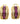 【USA輸入】ヴィンテージ アメジストパープル ハーフフープ ピアス/Vintage Amethyst Purple Half Hoop Post Earrings