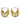 ゴールド エキゾチック ピアス Gold Exotic Earrings