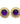 【USA輸入】ヴィンテージ  パープル カボション イヤリング/Vintage Purple Cabochon Clip On Earrings