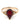 【USA輸入】ヴィンテージ エイボン ガーネット ラインストーン リング/Vintage AVON Garnet Rhinestone Ring