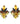 【USA輸入】ヴィンテージ マルチカラー ラインストーン イヤリング/Vintage Multi Colored Rhinestones Clip On Earrings