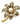 【USA輸入】ヴィンテージ ダマシン フラワー パール ブローチ/Vintage Damascene Flower Pearl Brooch