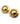 【USA輸入】 ヴィンテージ マットゴールド アブストラクト ピアス/Vintage Matte Gold Abstract Post Earrings