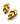 【USA輸入】ヴィンテージ VENDOME マットゴールド アブストラクト イヤリング/Vintage VENDOME Matte Gold Abstract Clip On Earrings