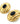 【USA輸入】ヴィンテージ  ブラック  ゴールド イヤリング/Vintage Black Gold Clip On Earrings