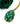 【USA輸入】ヴィンテージ JULIANA エメラルドビジュー イヤリング ネックレス セット/Vintage JULIANA Emerald Bijou Jewelry Set
