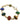 【USA輸入】ヴィンテージ スカラベ 天然石 ブレスレット/Vintage Scarab Gemstones Bracelet