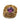 【USA輸入】ヴィンテージ CORO パープルビジュー フローラル ブローチ/Vintage CORO Purple Bijou Floral Brooch