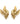 【USA輸入】 ヴィンテージ クラウントリファリ リーフ イヤリング/Vintage TRIFARI Leaf Clip On Earrings
