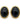 【USA輸入】ヴィンテージ トリファリ ブラック カボション ピアス/Vintage TRIFARI Black Cabachon Post Earrings