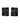 【USA輸入】ヴィンテージ WEISS ブラックビジュー レクタングル イヤリング/Vintage WEISS Black Bijou Rectangle Clip On Earrings