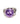 【USA輸入】ヴィンテージ スターリングシルバー ラベンダー ガラス リング/Vintage Sterling Lavender Glass Ring